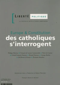Europe & Constitution : des catholiques s'interrogent