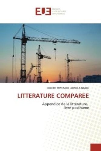 Lumbila ngoie robert Mwembo - Litterature comparee - Appendice de la littérature. livre posthume.