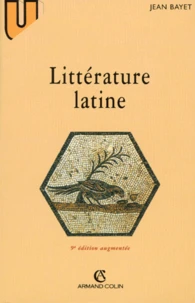 LITTERATURE LATINE. 9ème édition 1996
