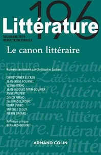  Anonyme - Littératures N° 196, décembre 2019 : .