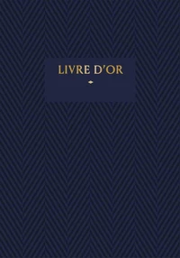 Livre d'or bleu