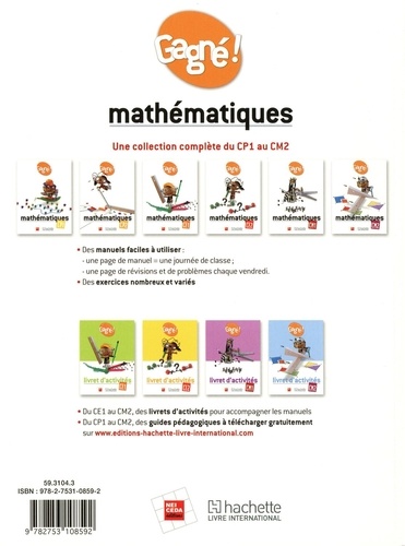 Gagné ! Mathématiques CM2. Livre de l'élève
