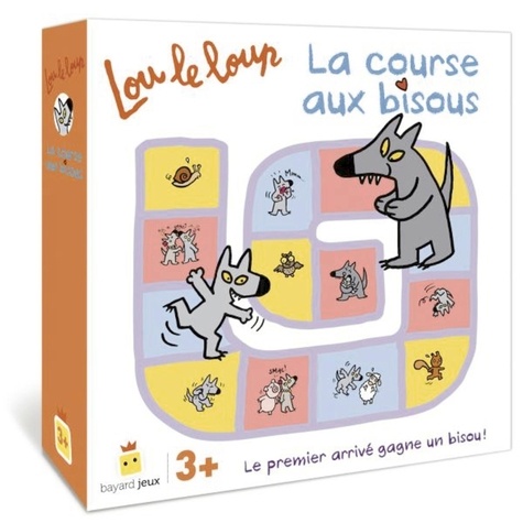 Catherine Proteaux - Lou le loup - La course aux bisous.