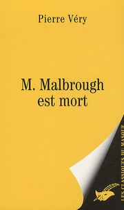 Pierre Véry - M. Malbrough est mort.