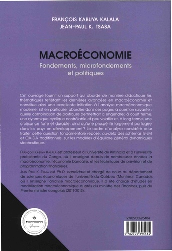 Macroéconomie. Fondements, microfondements et politiques