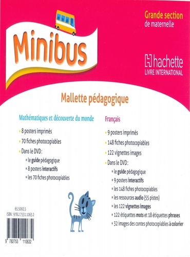  Hachette Livre international - Mallette pédagogique Minibus GS.