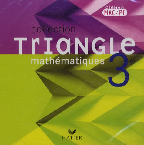 Michel Mante - Mathématiques 3e - Version enseignant. 1 Cédérom