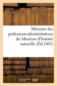  Dupin - Mémoire des professeurs-administrateurs du Muséum d'histoire naturelle.