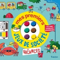 Matthias Malingrëy - Mes premiers jeux de société en vacances - Avec 6 pions autocollants repositionnables.