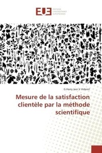 G.harry Viderot - Mesure de la satisfaction clientele par la methode scientifique.