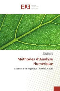 Methodes d'Analyse Numerique