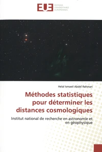 Méthodes statistiques pour déterminer les distances cosmologiques
