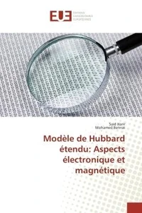 modele de Hubbard etendu: Aspects electronique et magnetique