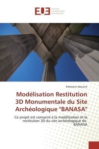 Redwane Aaouine - Modélisation Restitution 3D Monumentale du Site Archéologique "BANASA" - Ce projet est consacré à la modélisation et la restitution 3D du site archéologique de BANASA.