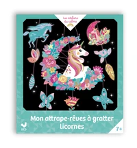 Mon attrape-rêves à gratter licornes