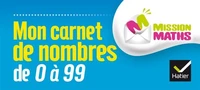 Mon Carnet de Nombres de 0 à 99