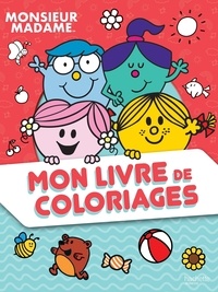  Hachette - Mon livre de coloriages Monsieur Madame.
