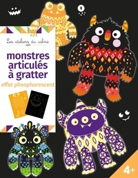  Hachette - Monstres articulés à gratter - Pochette avec accessoires.
