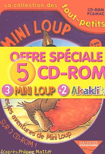  Anonyme - 3 Mini loup+ 2 Akakliké. - 5 CD-ROM.