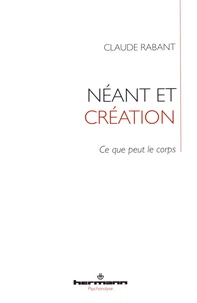Néant et création
