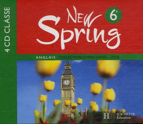  Béryl Productions - New spring 6e - 4 CD audio classe.
