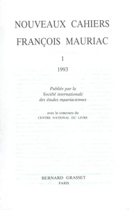 NOUVEAUX CAHIERS F. MAURIAC N0