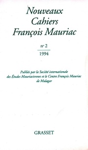  Grasset - Nouveaux Cahiers François Mauriac N° 2/1994 : .