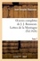 Oeuvres complètes de J. J. Rousseau. T. 7 Lettres de la Montagne
