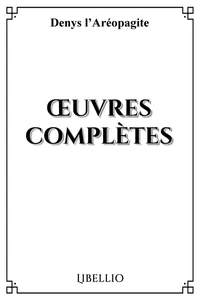 OEUVRES COMPLÈTES