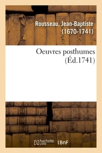Oeuvres posthumes