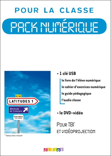 Yves Loiseau et Régine Mérieux - Pack numérique pour la classe Latitudes - Avec 1 DVD. 1 Clé Usb