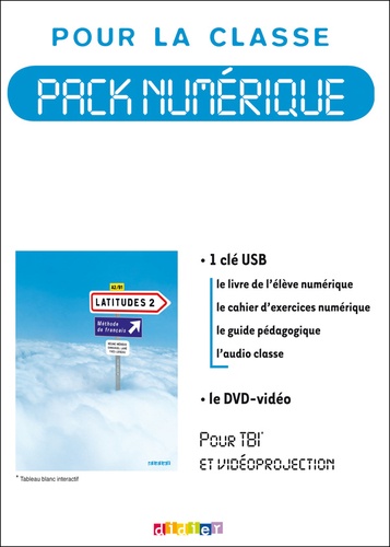 Yves Loiseau et Emmanuel Lainé - Pack numérique pour la classe Latitudes - Avec un DVD et une clé USB. 1 Clé Usb