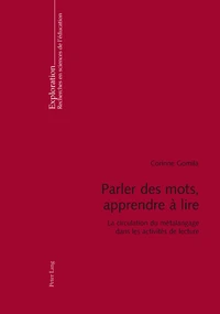 Parler des mots, apprendre à lire