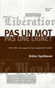Pas un mot, pas une ligne ?