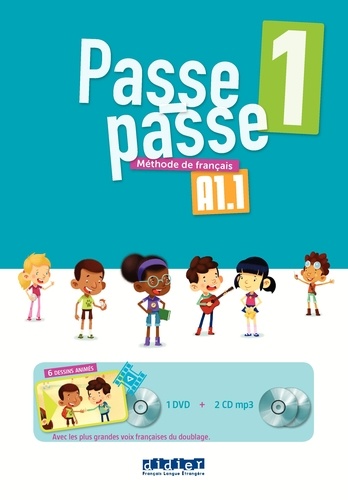 Passe-passe 1 A1.1  1 DVD + 2 CD audio