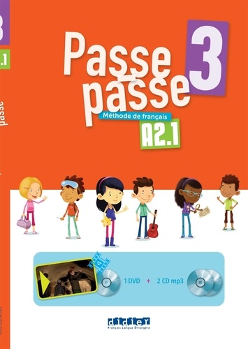Passe-passe 3 A2.1. Méthode de français. Avec 1 DVD  2 CD audio MP3