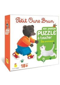 Danièle Bour - Petit Ours Brun - Mon premier puzzle à toucher - Les animaux.
