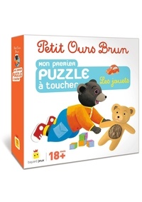 Danièle Bour - Petit Ours Brun - Mon premier puzzle à toucher - Les jouets.