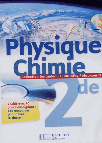  Anonyme - Physique, chimie 2e - 2 CD Rom pour l'enseignant.