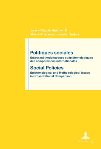 Marie-Claude Barbier - Politiques sociales.