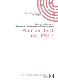 Pour un droit des PME !