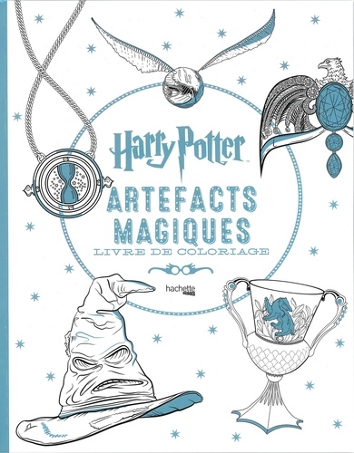 Artefacts magiques Harry Potter - Livre de coloriage