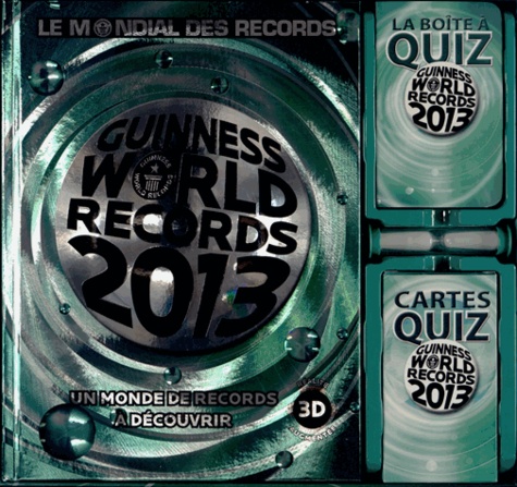  Hachette Pratique - Coffret La boîte à quiz et Cartes quiz Guinness World Records.