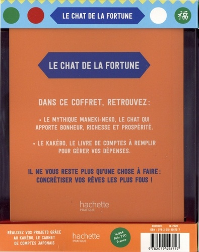 Coffret Le chat de la fortune. Attirez la fortune avec un maneki-neko, le fameux chat porte-bonheur  Edition 2020