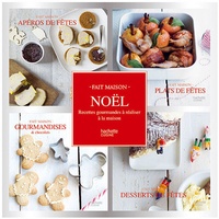  Hachette Pratique - Noël - Recettes gourmandes à réaliser à la maison, 4 volumes.