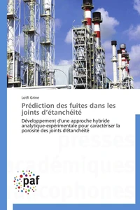 Prédiction des fuites dans les joints d'étanchéité
