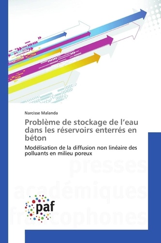 Narcisse Malanda - Problème de stockage de l'eau dans les réservoirs enterrés en béton.