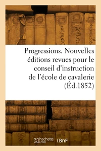 Progressions. Nouvelles éditions