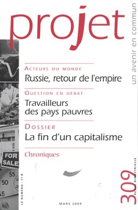 Françoise Terrel-Salmon - Projet N° 309, mars 2009 : La fin d'un capitalisme.