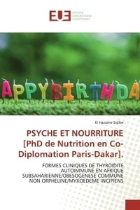 Psyche et nourriture [PhD de nutrition en co-diplomation Paris-Dakar